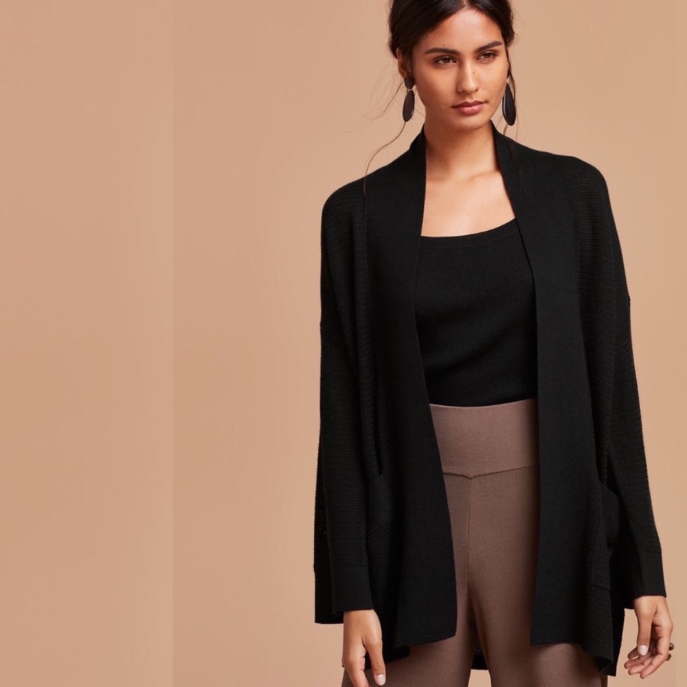 NWOT Aritzia Wilfred Copernic Silk Cardigan